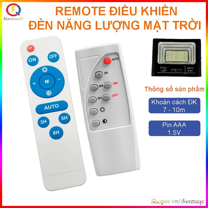 Solar Light Remote