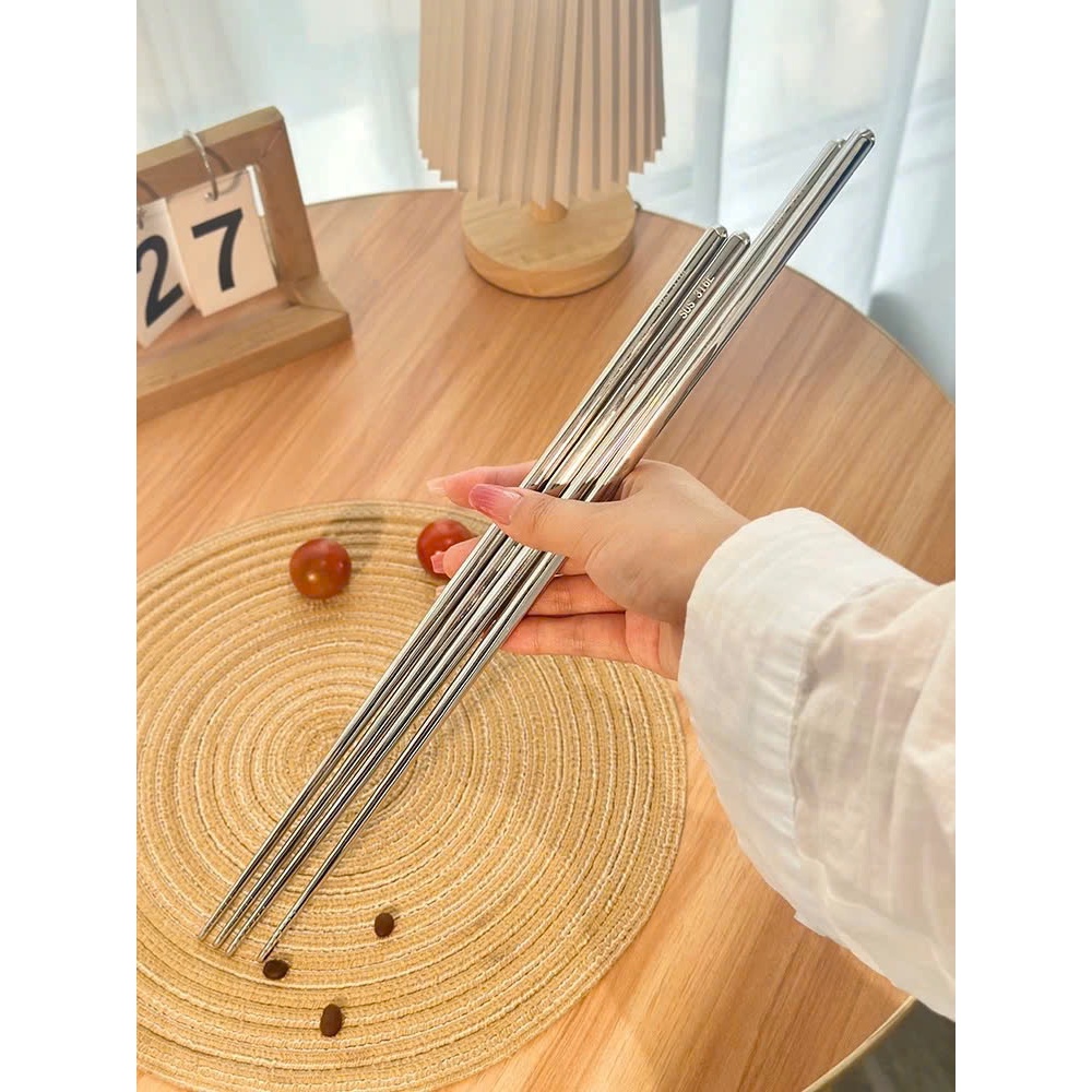 Đũa Dài Nấu Chống Trơn Trượt Có Gờ Giữ Thức Ăn Đũa Xào Chockmen RK748 RK749