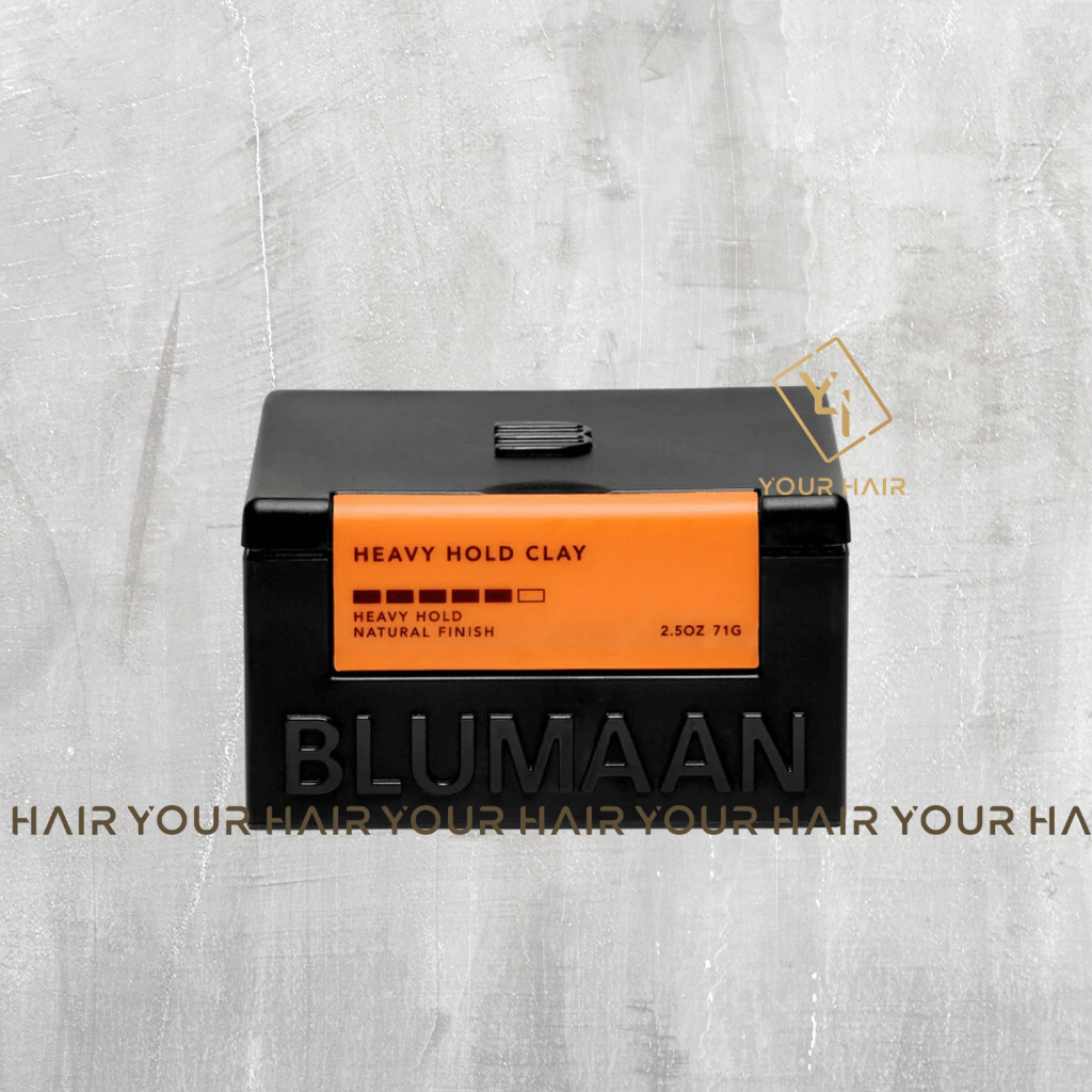 Sáp vuốt tóc BluMaan Heavy Hold Clay - (Blumaan Ngựa Vằn bản mới) - 71gr