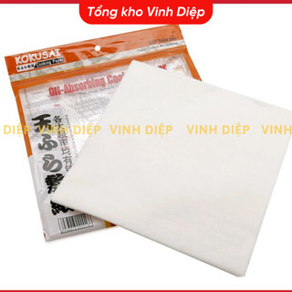 Gói 20 miếng giấy thấm dầu ăn đồ chiên rán thực phẩm Nhật Bản Kokusai