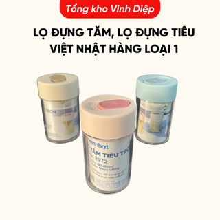 Lọ Đựng Tăm, Lọ Đựng Tiêu Việt Nhật hàng loại 1, hộp đựng tăm 2 trong 1
