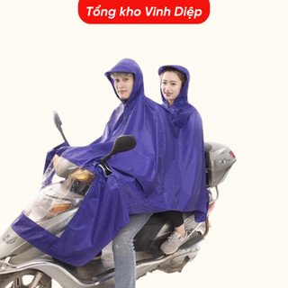 Áo mưa choàng cánh dơi siêu nhẹ 1 đầu 2 đầu, áo mưa siêu nhẹ