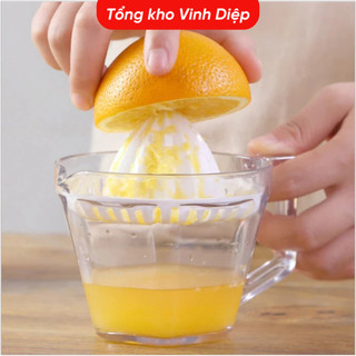 Vắt cam trắng có khay lọc hạt Việt Nhật