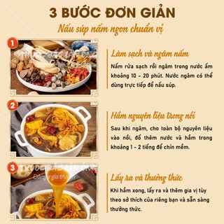 Tổng hợp các loại nấm quý, nấm bụng dê, tùng nhung, nấm lộc nhung, đầu khỉ, nấm trúc sanh - Lãn Ông