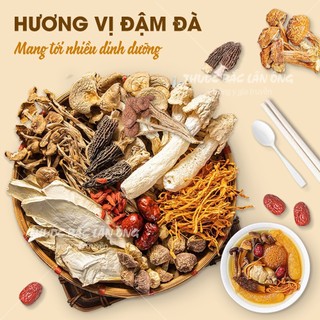 Tổng hợp các loại nấm quý, nấm bụng dê, tùng nhung, nấm lộc nhung, đầu khỉ, nấm trúc sanh - Lãn Ông