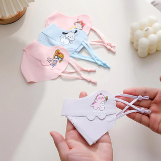 Khẩu trang chống tia UV cho bé, khẩu trang vải cho bé, khẩu trang 3D lụa băng UPF50+ cao cấp