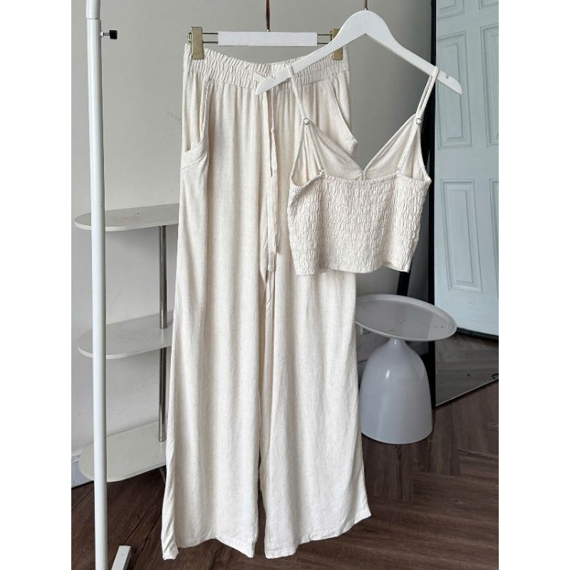 (BomoHouse) Quần ống rộng nữ Sienna*Sky* bigsize - dư xịn (trộn mẫu, khác vải)