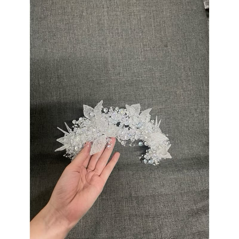 Bờm cài tóc cô dâu|PHUKIENCUOIYENLINH