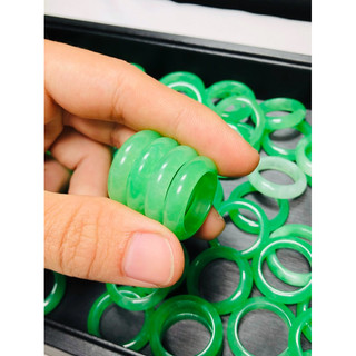 Nhẫn Ngọc Sơn Thuỷ Bản 6 ly size 15-16mm