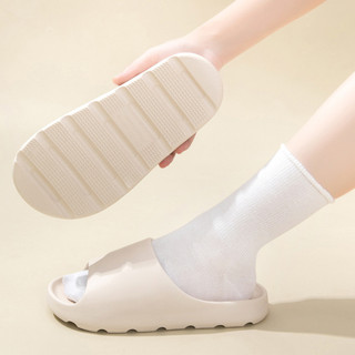 Dép quai ngang  nam nữ đế cao 3.5cm, chất liệu EVA nhẹ êm, phù hợp đi làm, mang trong nhà