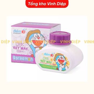 Mực bút máy Điểm 10 Doraemon , Mực Tím bút máy cho học sinh Tiểu Học