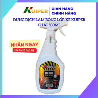 Dung dịch làm bóng lốp xe ô tô Tyre Shine Spray Kuiper dành cho GARA Ô TÔ - Tiện lợi, dễ sử dụng