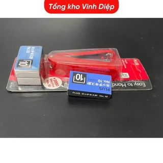 Ghim bấm, dập ghim, kim bấm số 10 ,Bấm kim số 10 Plus cầm tay chính hãng độ bền cao