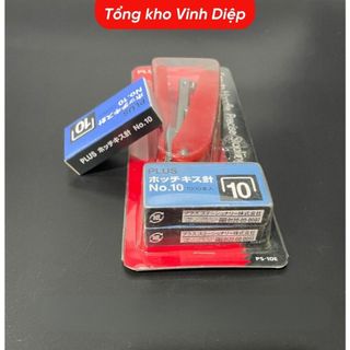 Ghim bấm, dập ghim, kim bấm số 10 ,Bấm kim số 10 Plus cầm tay chính hãng độ bền cao