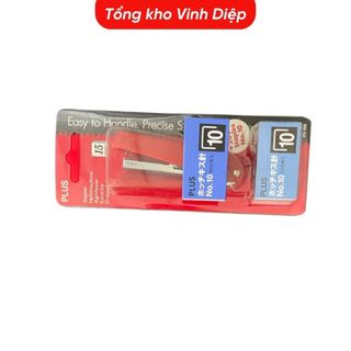 Ghim bấm, dập ghim, kim bấm số 10 ,Bấm kim số 10 Plus cầm tay chính hãng độ bền cao