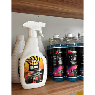 Dung dịch làm bóng lốp xe ô tô Tyre Shine Spray Kuiper dành cho GARA Ô TÔ - Tiện lợi, dễ sử dụng