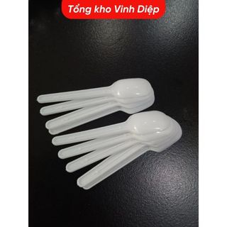 Gói 500g thìa sữa chua màu trắng hàng loại đẹp