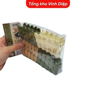 Set 20 kẹp quần áo nhựa cao cấp Việt Nhật