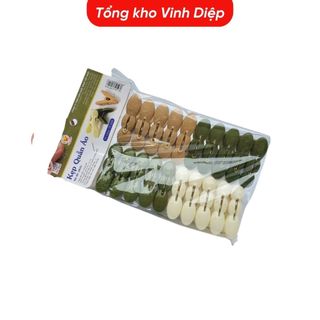 Set 20 kẹp quần áo nhựa cao cấp Việt Nhật