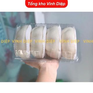 .50 hộp nhựa H53 đựng bánh bao, bánh bông lan, đồ ăn, hoa quả