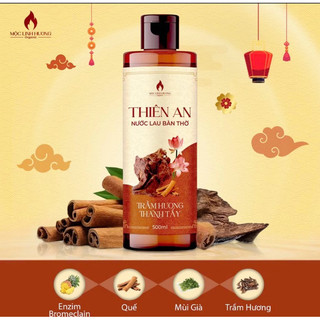 Nước Lau Bàn Thờ Thiên An, Vệ Sinh Bao Sái Bàn Thờ Gia Tiên, Bàn Thờ Thần Tài, Nước Thảo Mộc Trầm Hương