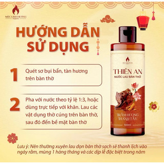 Nước Lau Bàn Thờ Thiên An, Vệ Sinh Bao Sái Bàn Thờ Gia Tiên, Bàn Thờ Thần Tài, Nước Thảo Mộc Trầm Hương