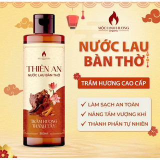 Nước Lau Bàn Thờ Thiên An, Vệ Sinh Bao Sái Bàn Thờ Gia Tiên, Bàn Thờ Thần Tài, Nước Thảo Mộc Trầm Hương