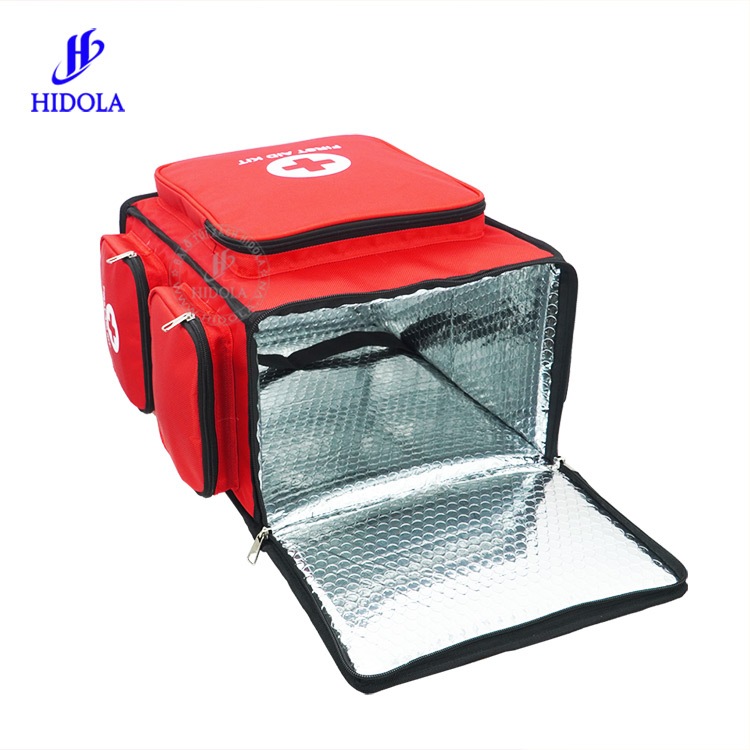 Balo Y Tế HIDOLA Balo Sơ Cứu Thương Vải Lưới 3 Lớp Có Quai Xách Và Đệm Vai Dung Tích 32 LÍT, 9138