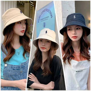 Mũ bucket HAZIN họa tiết thêu vành cụp 2 lớp, form dáng basic dành cho nam và nữ thời trang phong cách Hàn Quốc
