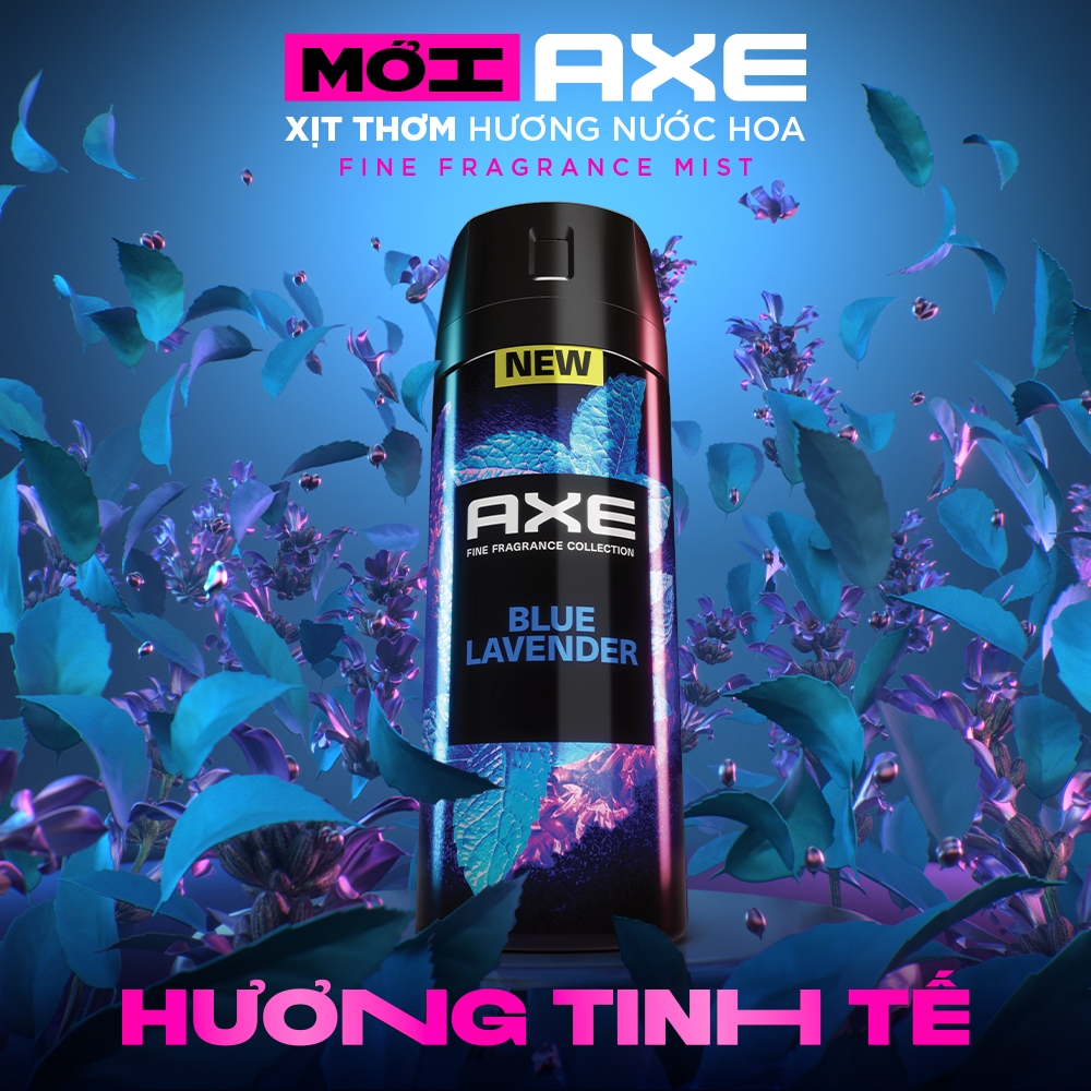 Ảnh Combo 2 Xịt thơm nước hoa cao cấp AXE 135ml, Fine Fragrance mist lưu hương tinh tế và khử mùi lên tới 72h 3