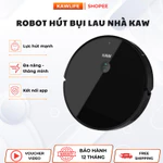 Robot Hút Bụi Lau Nhà Tự Động Kaw - Pin 2600mAh, Lực Hút 3200Pa, Diện Tích Làm Sạch 200m2, Kết Nối Điện Thoại Thông Minh — ảnh 1