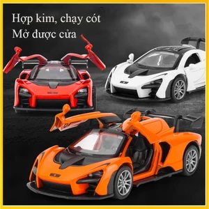 Đồ chơi xe ô tô LAMBORRGHINI bằng họp kim và nhựa, chạy cót, mở được các cửa, nhiều màu