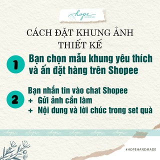 Set hộp quà khung ảnh hoa khô làm quà tốt nghiệp, treo tường hoặc để bàn kỷ niệm, tặng bạn
