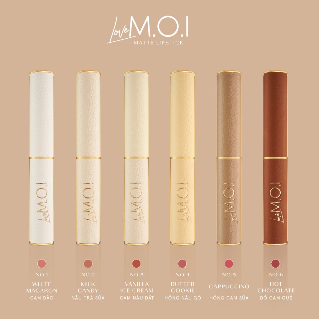 Ảnh No2. Nâu Trà sữa - Son Môi Love  M.O.I 2.2gr 4