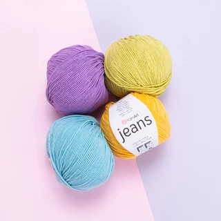 Len YarnArt Jeans Thổ Nhĩ Kỳ Cuộn 50g (Bảng full)