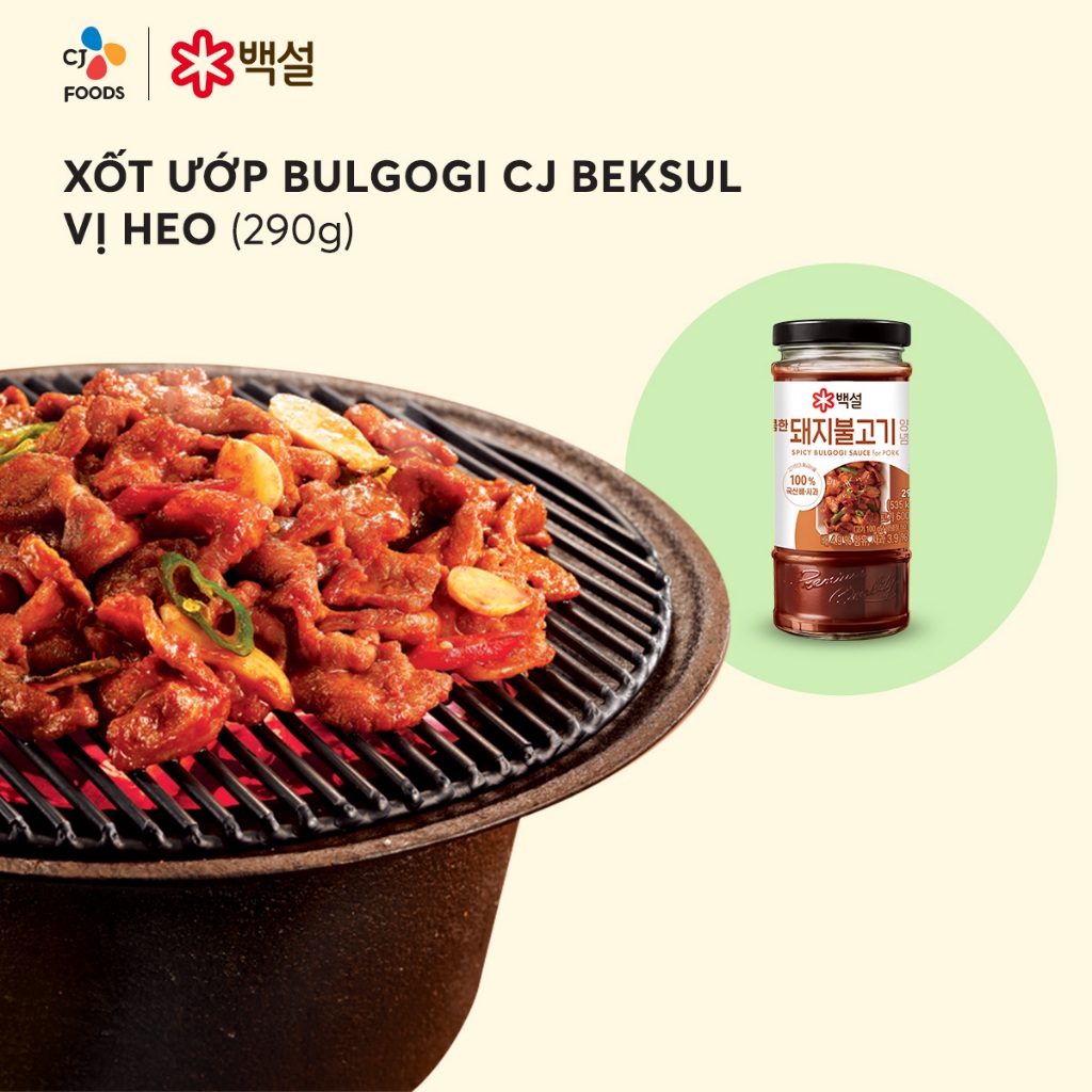 Ảnh Xốt ướp sườn heo/sườn bò/ bulgogi bò/ bulgogi heo Hàn Quốc CJ Beksul 290g 2