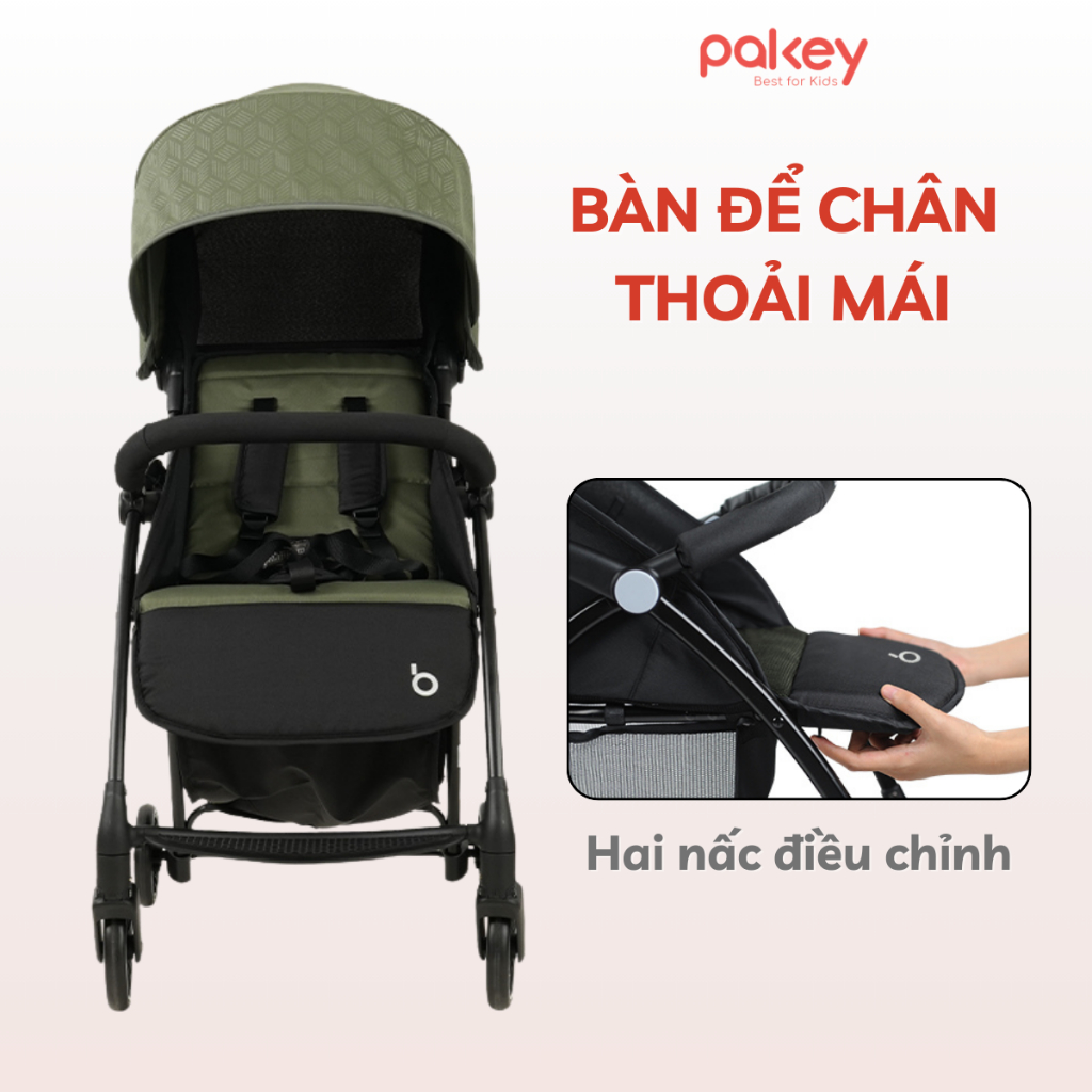 [MỚI] Xe Đẩy Cho Cho Bé Baobaohao A10, Xe Đẩy Gấp Gọn 3 Chế Độ Ngả Bánh Giảm Rung Lắc Tối Đa Êm Ái Cho Bé