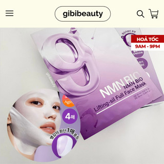 Mặt nạ nâng cơ NUMBUZIN No.9 NMN Bio Lifting-sil Full Face 2 Step Mask