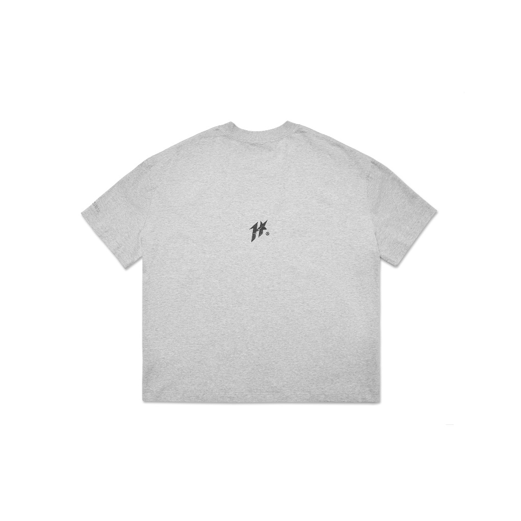 Ảnh HADES OG Tee Xám - HADES Brand chính hãng Áo thun tay lỡ cotton unisex 2