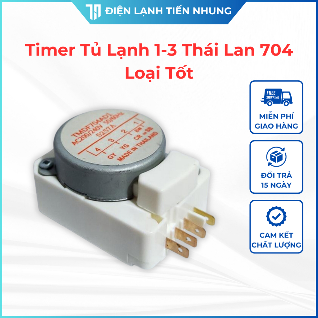 Đồng Hồ Timer Tủ Lạnh 1-3 Thái Lan 704 Loại Tốt | Shopee Việt Nam