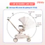 Xe Đẩy Cho Bé Chính Hãng Baobaohao V16, Xe Đẩy Gấp Gọn Đảo Chiều 360 Độ Bảo Hành 12 Tháng