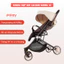 Xe Đẩy Gấp Gọn Baobaohao Y8, Xe Đẩy 2 Chiều Đa Năng Mái Che Rộng 4 Nấc Điều Chỉnh, Bánh Xe Có Giảm Xóc Êm Ái