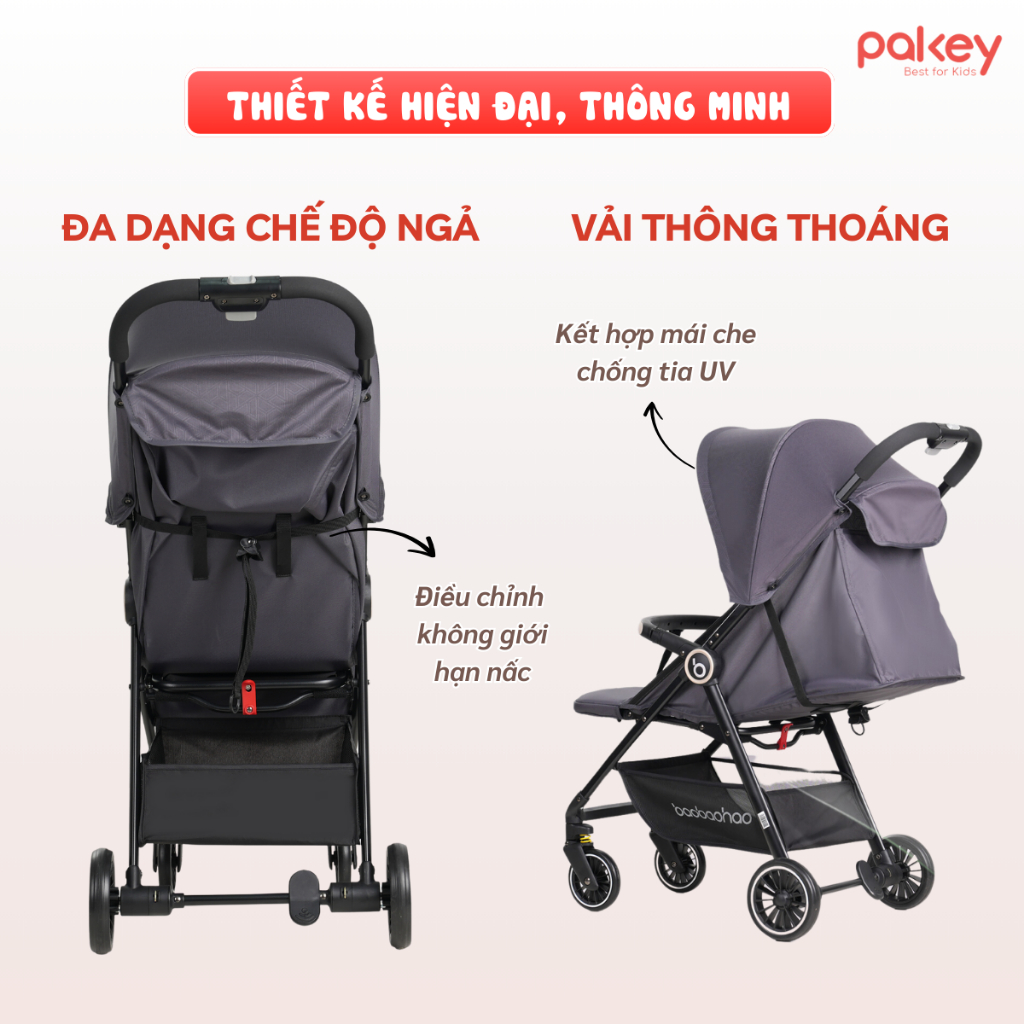 [FREESHIP] Xe Đẩy Cho Bé Đa Năng Baobaohao A2 Chính Hãng, Xe Đẩy Gấp Gọn Em Bé, Siêu Nhẹ An Toàn Tiện Lợi - Có Hỏa Tốc