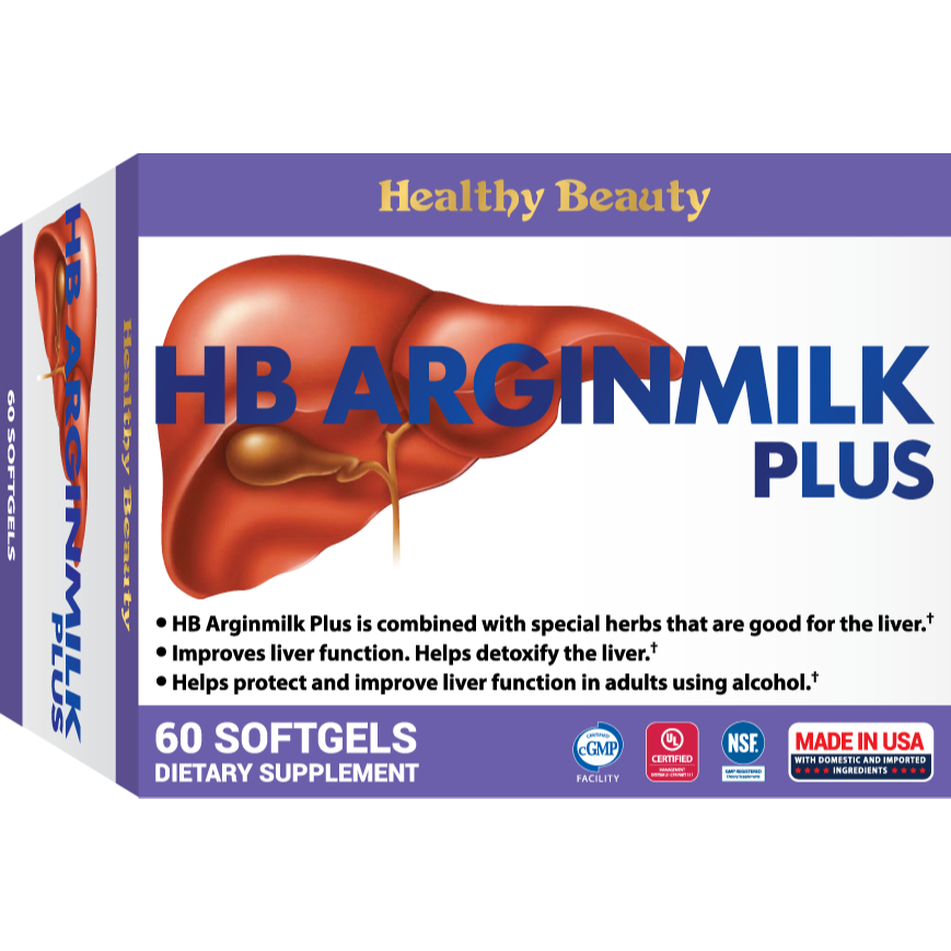 Ảnh Viên uống HB Arginmilk Plus 60 viên 2