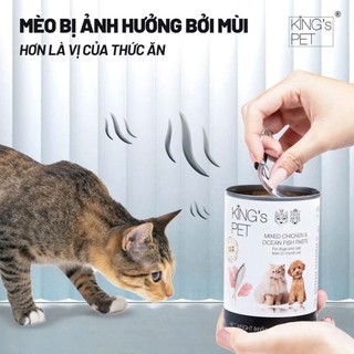 [COMBO] Pate King’s Pet Cho Chó Mèo Lon 380g Đủ Vị Thơm Ngon Không Chất Bảo Quản Bổ Sung Vitamin Pet Kool