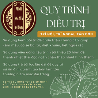 [Có Che Tên] Kem Bôi Trĩ - Minh Nguyên Đường - Trĩ nội, trĩ ngoại, Táo Bón, ngứa rát,Co Trĩ - hũ 20g