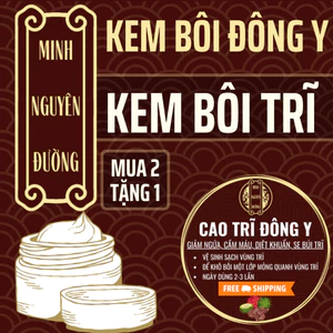 Kem Bôi Trĩ - Minh Nguyên Đường - Trĩ nội, trĩ ngoại, Táo Bón, ngứa rát,Co Trĩ - hũ 20g
