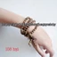 Vòng chuỗi tràng 108 hạt gỗ thơm phong thủy, mang may mắn, tài lộc, bình an, phù hợp cho bé