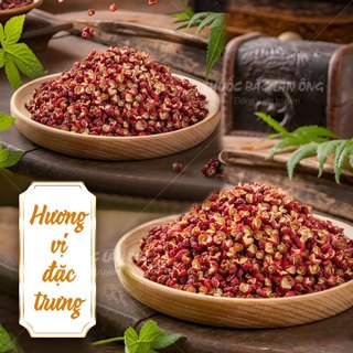 Xuyên tiêu đỏ 100g, hoa tiêu Tứ Xuyên cay, tê, gia vị lẩu, làm gà ủ muối, thơm ngon, chuẩn vị