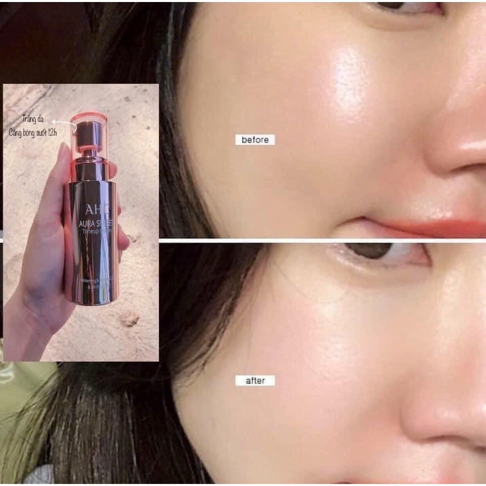 Kem dưỡng trắng nâng tông da AHC Aura Secret Tone Up Cream SPF30 PA++ 50ml